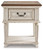 Ashley Realyn Two-tone Nightstand