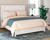 Ashley Gerridan White Gray Queen Panel Bed