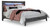 Ashley Baystorm Gray King Panel Bed