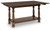 Ashley Sturlayne Brown Flip Top Sofa Table