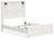 Ashley Gerridan White Gray Queen Panel Bed B1190/54/57/98