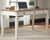 Ashley Realyn White Brown Home Office Lift Top Desk