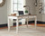 Ashley Realyn White Brown Home Office Lift Top Desk