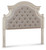 Ashley Realyn Chipped White Full Upholstered Panel Headboard