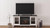 Ashley Dorrinson Two-tone 60" TV Stand with Electric Fireplace W100/101/W287/68