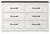 Ashley Gerridan White Gray Dresser