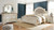 Ashley Realyn Chipped White Dresser and Mirror