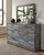 Ashley Baystorm Gray Dresser and Mirror