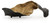 Ashley Melinda Black Gold Finish Sculpture