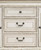 Ashley Realyn Chipped White Dining Server