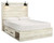 Ashley Cambeck Whitewash Queen Panel Bed with 4 Storage Drawers