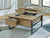 Ashley Montia Light Brown Lift-Top Coffee Table