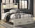 Ashley Cambeck Whitewash Queen Panel Bed with 2 Storage Drawers B192/54S/57/96