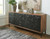 Ashley Dorannby Black Brown Accent Cabinet