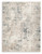 Ashley Gentor Blue Ivory 5' x 7' Rug