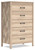 Ashley Battelle Tan Chest of Drawers