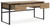 Ashley Montia Light Brown 67" Home Office Desk