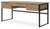 Ashley Montia Light Brown 67" Home Office Desk