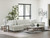 Ashley Stupendous Alloy 4-Piece Sectional with Double Chaise