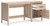 Ashley Battelle Tan 60" Home Office Desk