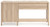 Ashley Battelle Tan 60" Home Office Desk