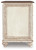 Ashley Realyn White Brown Chairside End Table T743-7