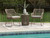 Ashley Monarch Heights Beige Outdoor Table and 2 Chairs (Set of 3)