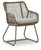 Ashley Monarch Heights Beige Outdoor Table and 2 Chairs (Set of 3)