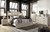 Ashley Cambeck Whitewash King Panel Bed