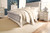 Ashley Realyn Chipped White California King Sleigh Bed