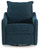Ashley McBurg Navy Swivel Power Recliner