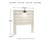 Ashley Cambeck Whitewash Full Panel Headboard