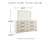 Ashley Cambeck Whitewash Dresser and Mirror
