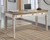 Ashley Realyn White Brown 60" Home Office Desk