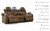 Ashley Wolfridge Brindle Power Reclining Sofa