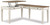 Ashley Realyn White Brown 2-Piece Home Office Lift Top Desk