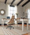 Ashley Realyn White Brown 2-Piece Home Office Lift Top Desk