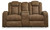 Ashley Wolfridge Brindle Power Reclining Loveseat