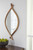 Ashley Bartner Antique Gold Finish Accent Mirror