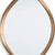 Ashley Bartner Antique Gold Finish Accent Mirror