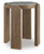 Ashley Gavrilley Gray White Brown Accent Table