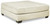 Ashley Rawcliffe Parchment Oversized Accent Ottoman
