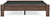Ashley Calverson Mocha Queen Platform Bed