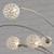 Ashley Winter Silver Finish Arc Lamp