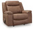 Ashley Streamlight Caramel Recliner