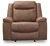 Ashley Streamlight Caramel Recliner