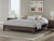 Ashley Calverson Brown King Platform Bed