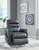 Ashley Strawbill Sapphire Power Lift Recliner