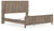 Ashley Keithland Brown King Panel Bed