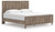 Ashley Keithland Brown King Panel Bed